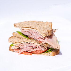 Ham, Cheddar, & Honey Mustard Sandwich